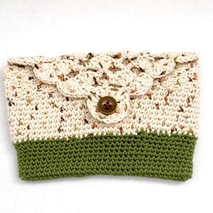 Handmade Crochet bag-purse, Elegant for women.